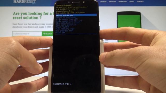 How to Wipe Cache Partition in MOTOROLA Moto G6 Play - Reset Cache Files