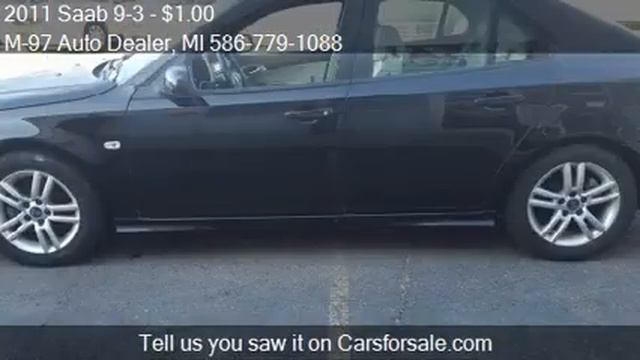 2011 Saab 9-3 for sale in ROSEVILLE, MI 48066 at the M-97 Au смотреть онлайн