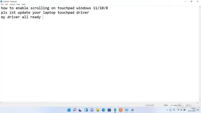 how to fix touchpad scroll not working on window 11 смотреть онлайн