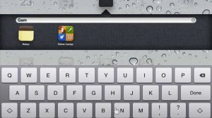 Apple iPad Group the Icons