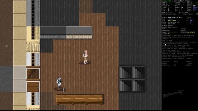 Cataclysm: Dark Days Ahead - Tutorial - Como funciona a movimentação смотреть онлайн