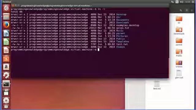 Ubuntu Lesson 2: ls command - Tutorial For Beginners