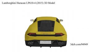 Lamborghini Huracan LP610-4 (2015) 3D Model