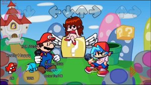 Really Happy 2K22 v3 But Mario Sings It | FNF Android Port (Edit Chart Test)