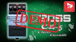 ГИТАРНЫЙ ЭФФЕКТ BOSS CE-5 - демонстрация звучания