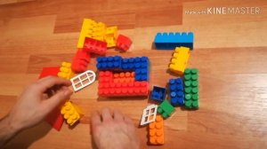 Домик из кубиков 3-этажа