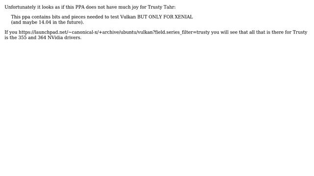 Ubuntu: Trying to install vulkan fails (2 Solutions!!) смотреть онлайн