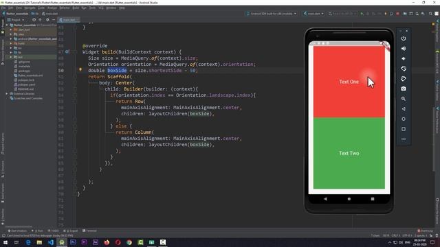 Flutter MediaQuery & SafeArea Widget - Flutter Widget Essentials #7 | Flutter Tutorial