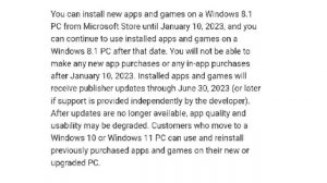 The one thing that's worrying me about Windows 8.1's End of Support