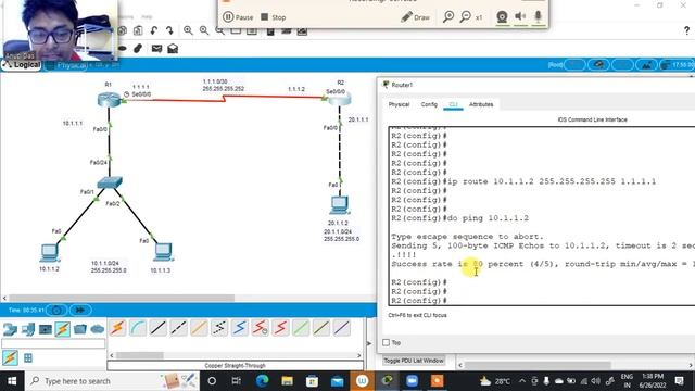 Day 44 : IP Host Route & Floating Static Route LAB | CCNA IN ASSAMESE смотреть онлайн