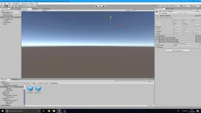 Creating an Inventory System in Unity Part 3 - Tooltip & Hotbar смотреть онлайн