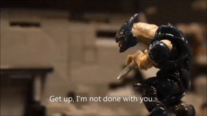 Halo Mega Bloks "Assault on Fireteam Rhino" Stop Motion Animation