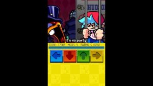 No Party WITH LYRICS - Friday Night Funkin': Mario's Madness Cover