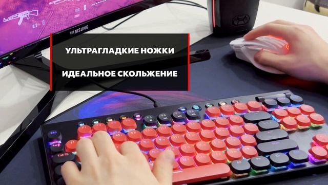 Обзор игровой беспроводной мыши PANTEON PS93 W PRO (USB/2,4Ггц/Bluetooth)