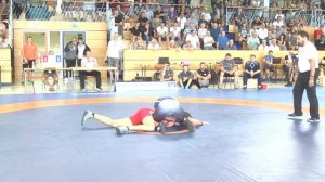 RINGEN - Deutsche Meisterschaften Finale  Greco -82kg Maximilian Lukas vs. Hannes Wagner