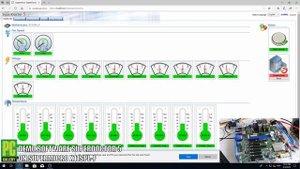 PCG DIY : สาธิตการใช้งาน Superdoctor 5 บนเมนบอร์ดSupermicro X11SPL-F
