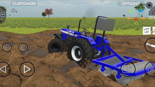 Indian tractor simulator 3d new mods sonalika tractor 😄😁 смотреть онлайн