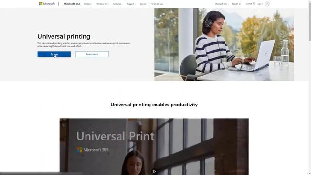 Support for Universal print in Dynamics 365 Business Central смотреть онлайн