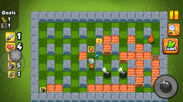 Bomber Friends - Level 1 Gameplay. Android. смотреть онлайн
