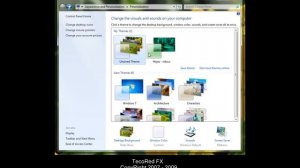 Windows 7 personalization