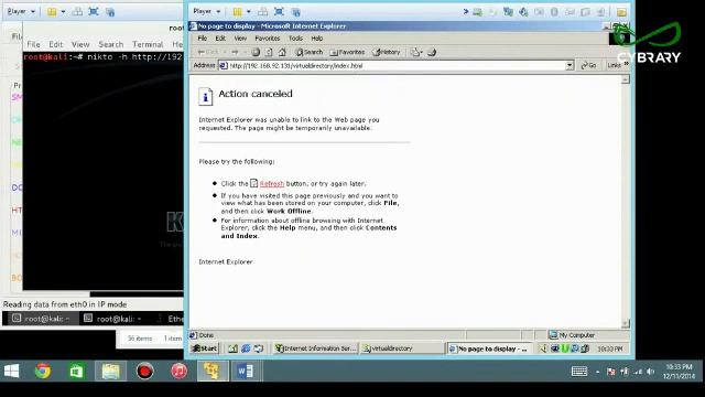 Ethical Hacking and Penetration Testing Course | Basics | nikto lab (part 12) смотреть онлайн