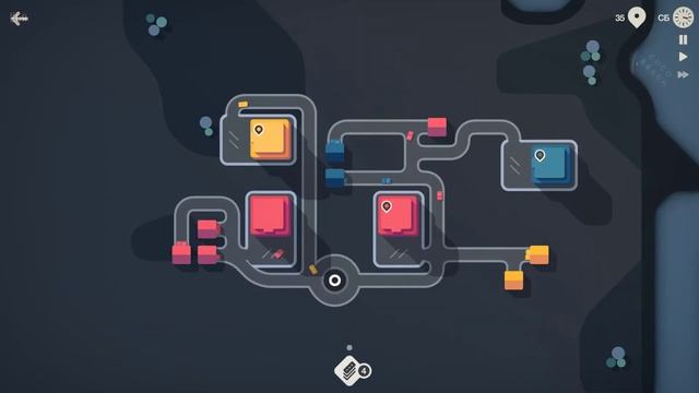 Mini Motorways - Строим свой город с нуля (прокладываем новые дороги Москвы)