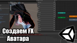 На чинаем создавать FX для аватара/Vrchat/Unity