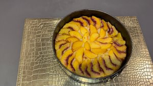 Персиковый Пирог с Творогом #персиковыйпирог#пирог