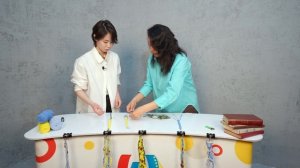 Плетение закладки в технике макраме