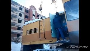 Влог|кран|обзор полностью стройки