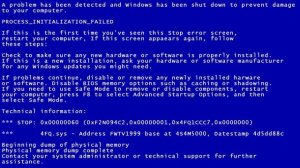 Мем "синий экран смерти" Mem "blue screen of death"