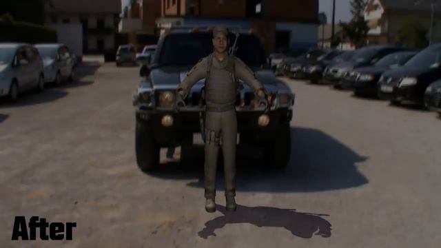 Cinema 4D - Character Tracked