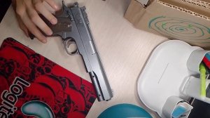 обзор на два пистолета с пульками тт,colt.