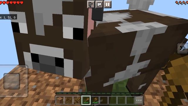 играем в Майнкрафт один блок/ЛУППА ТТТ/ смотреть онлайн