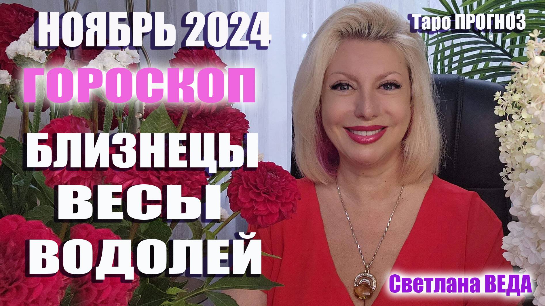 #Гороскоп БЛИЗНЕЦЫ ВЕСЫ ВОДОЛЕЙ Ноябрь 2024 #Таро #онлайн  Светлана ВЕДА