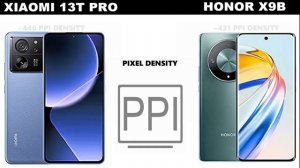 Xiaomi 13T Pro vs Honor X9B