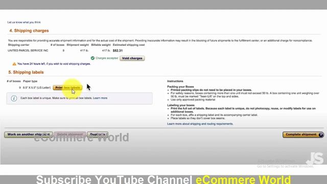 Amazon Micro Private Label Lecture 6 | How To Create Shipment Plant For Amazon Product In Urdu/Hind