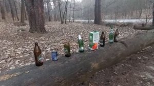 КИТАЙСКАЯ РОГАТКА   СТРЕЛЯЕМ ПО БУТЫЛКАМ ! НЕ ПОВТОРЯТЬ