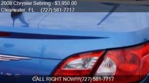 2008 Chrysler Sebring Touring 2dr Convertible for sale in Cl