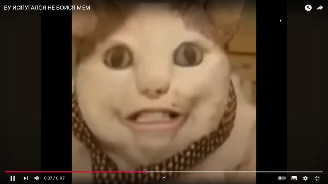 БУ ИСПУГАЛСЯ НЕ БОЙСЯ