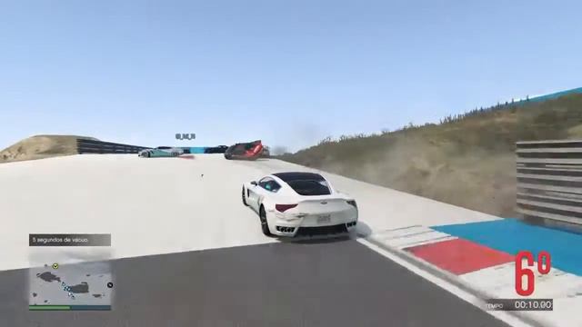 Gta 5 on LINE CORRIDA MOTO e CARRO /Que lupe FOI ESSE? смотреть онлайн