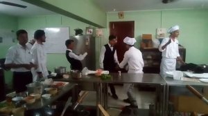 IIHM Chef And Service Team Enjoy In Bhojpuri Song