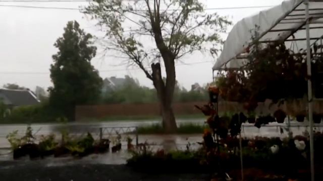 Severe thunderstorm June 16, 2016, the Moscow region. смотреть онлайн