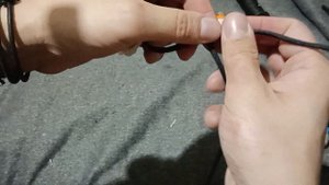 Еще один огон на паракорде + еще один узелковый замочек