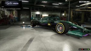 GTA 5 - Lance Stroll Aston Martin AMR21 customization