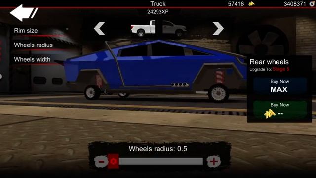 Fastest Tesla Cyber truck tune 500+ смотреть онлайн