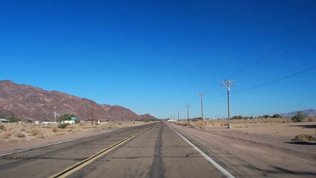 Desert Oasis Rest Area  Newberry Springs  California I-40  old Route 66  JttW e23-57