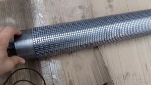 Вал тиснения в клеточку.