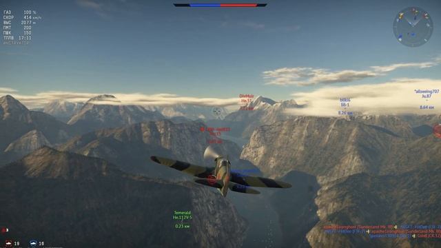 War Thunder, Вар Тандер Авиация Аркада Леталки смотреть онлайн