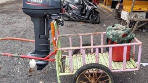 Лодка для езды по отмели